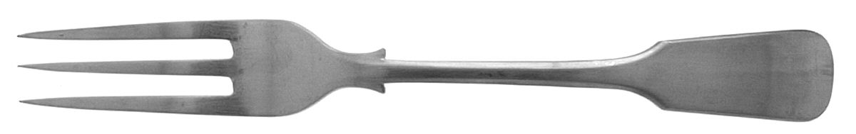 Fiddle Back (Stainless, Glsy) Fork by Kirk & Matz-1