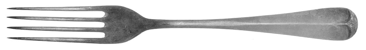 Georgian (Silverplate) Fork by Kirk & Matz-1