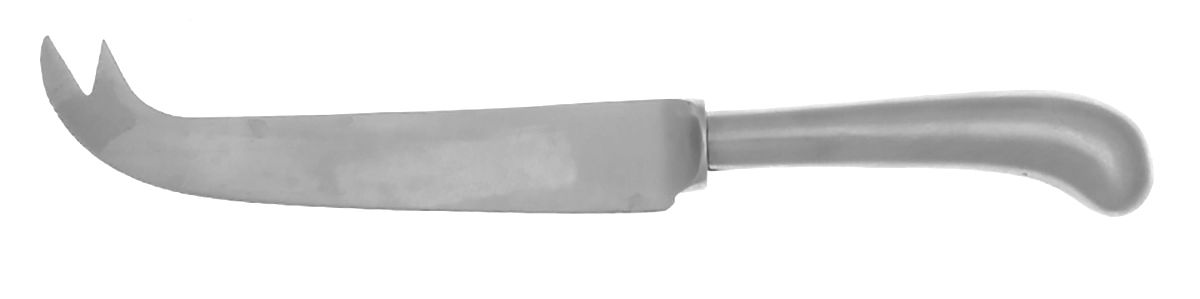 Queen Anne (Stainless, Satin Finish) Solid Cheese Serving Pick by Kirk & Matz-1