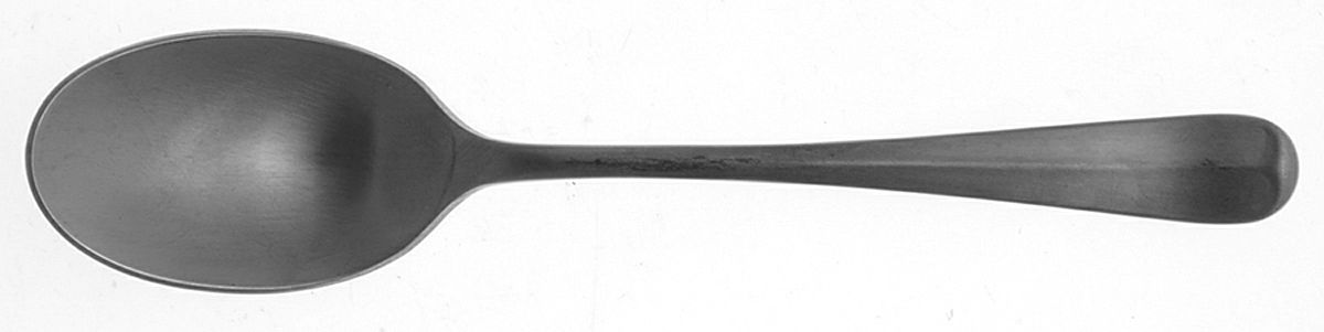 Queen Anne (Stainless, Satin Finish) Demitasse Spoon by Kirk & Matz-1