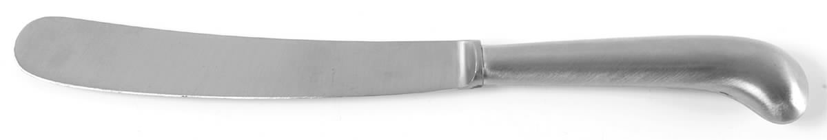 Queen Anne (Stainless, Satin Finish) Old French Hollow Pistol Knife by Kirk & Matz-1