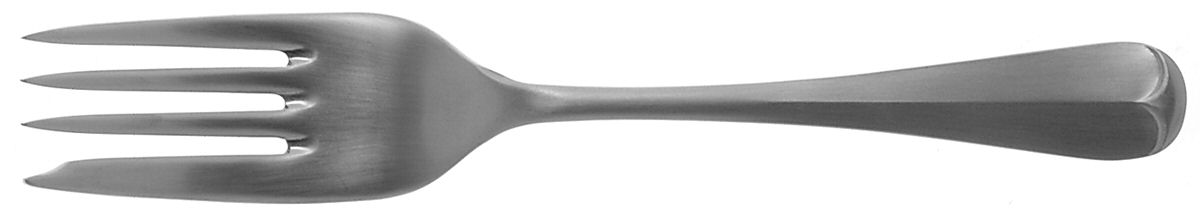 Queen Anne (Stainless, Satin Finish) Dessert Fork by Kirk & Matz-1