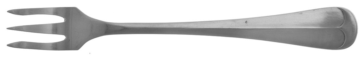 Queen Anne (Stainless, Satin Finish) Cocktail/Seafood Fork by Kirk & Matz-1