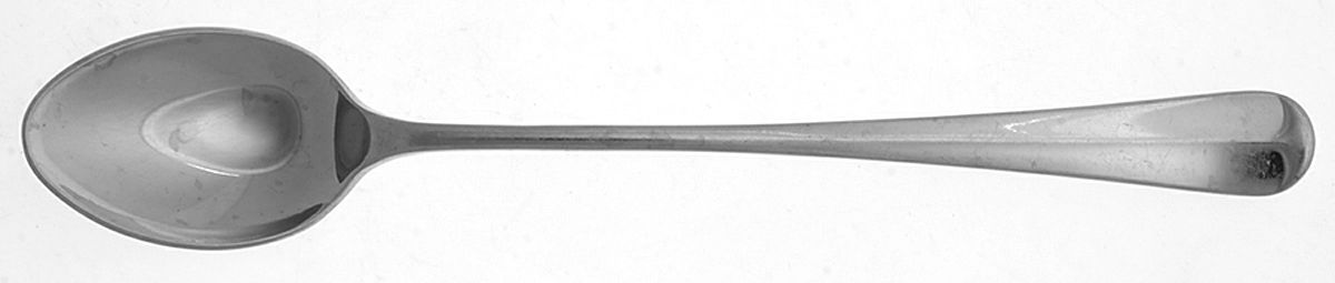 Queen Anne (Stainless, Glossy) Iced Tea Spoon by Kirk & Matz-1