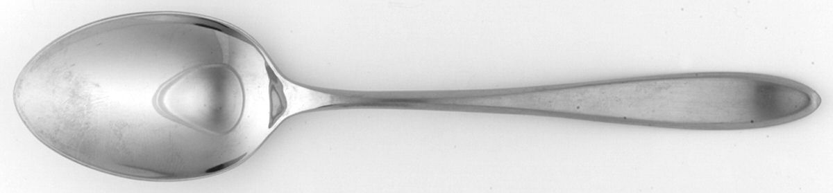 Gazelle (Stainless) Place/Oval Soup Spoon by Krusius-1