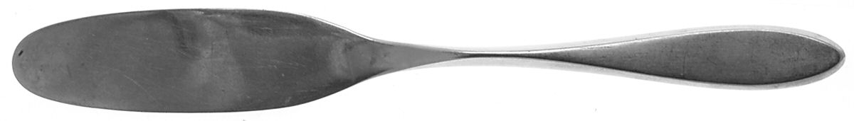 Gazelle (Stainless) Flat Handle Butter Spreader by Krusius-1
