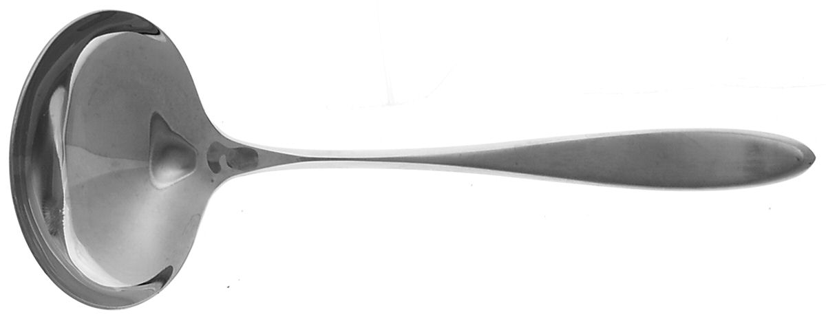 Gazelle (Stainless) Solid Gravy Ladle by Krusius-1
