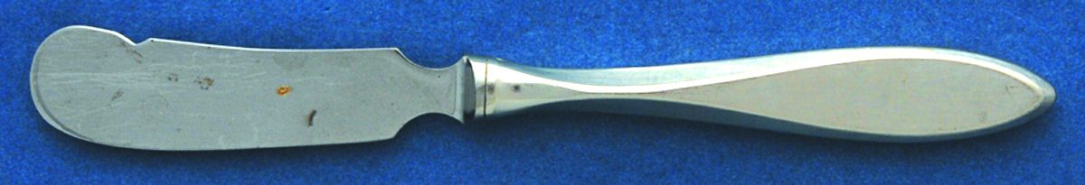 Gazelle (Stainless) Butter Spreader Hollow Hdl-Paddle/Stainless Blade by Krusius-1