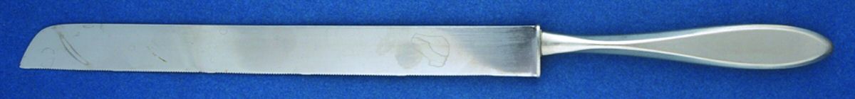 Gazelle (Stainless) Bread Knife with Stainless Blade by Krusius-1
