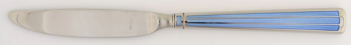 Cloisonne Embassy-Light Blue Modern Hollow Knife by Kirk Stieff-1
