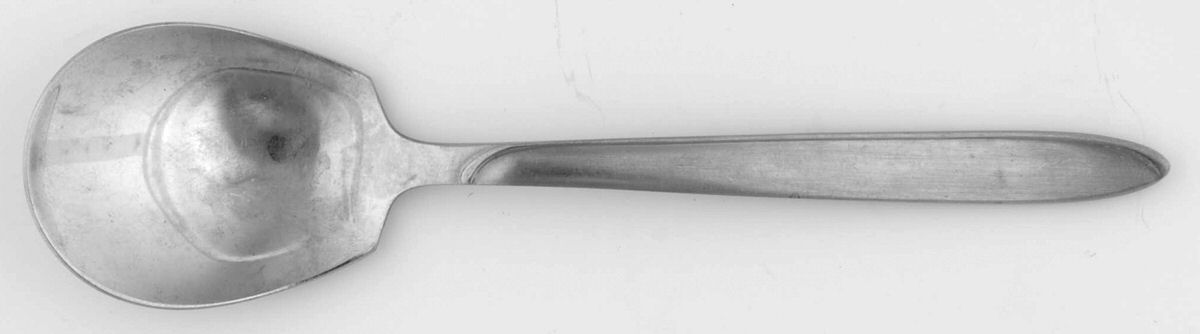 Springrose (Stainless) Sugar Spoon by Krusius-1