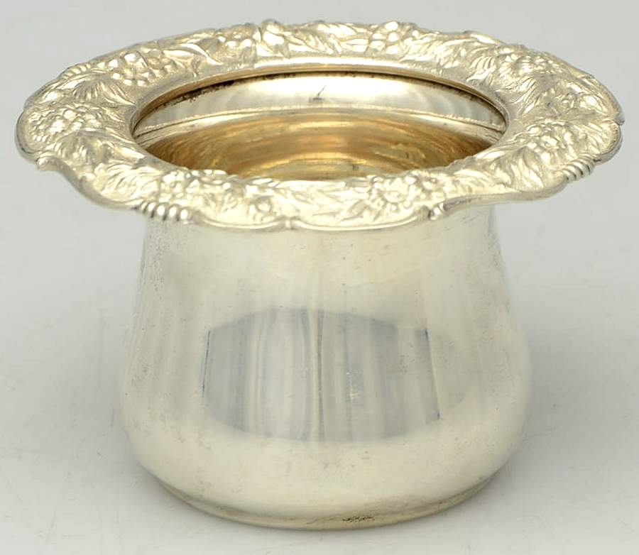 Repousse-Full Chased-Hand Chased Cigarette Holder by Kirk Stieff-1