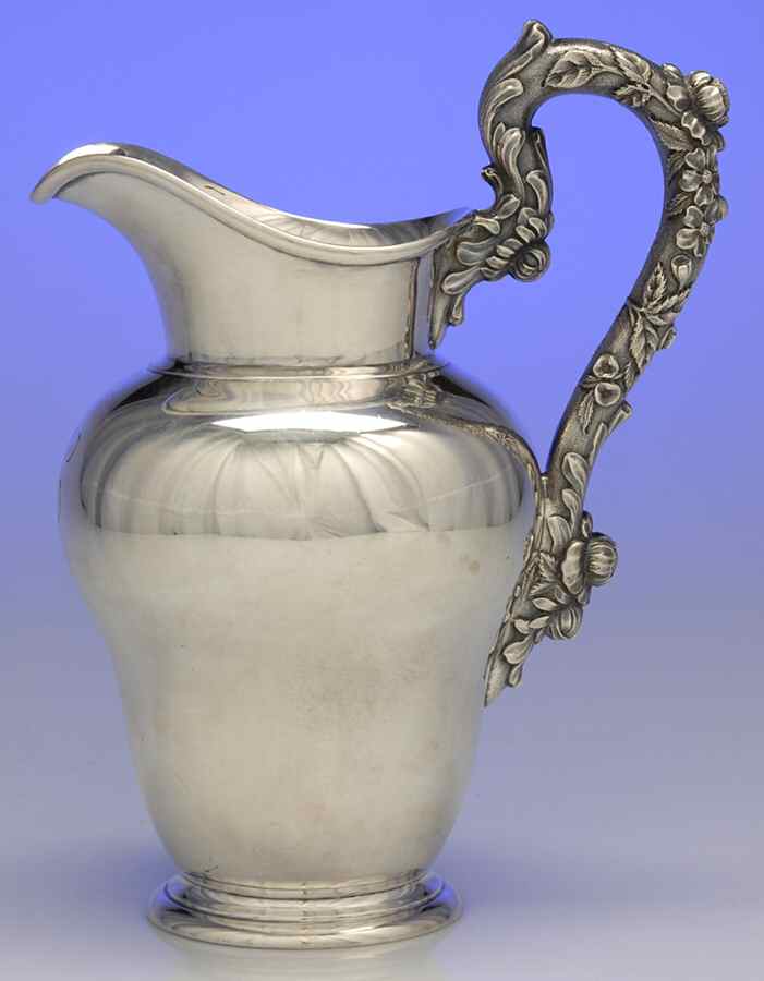 Repousse-Full Chased-Hand Chased 32 Oz Pitcher by Kirk Stieff-1