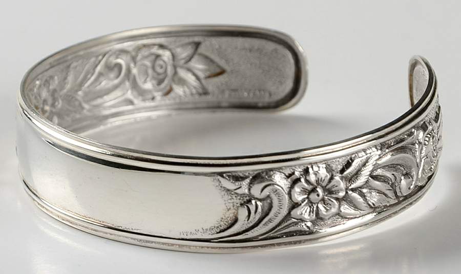 Repousse-Full Chased-Hand Chased Bracelet by Kirk Stieff-1