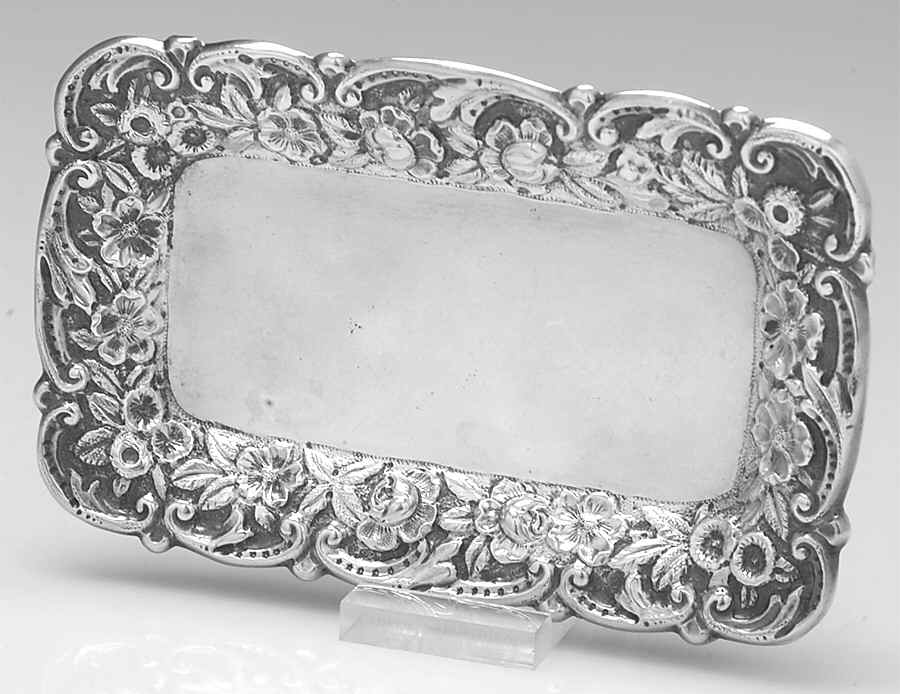 Repousse-Full Chased-Hand Chased Pin Tray by Kirk Stieff-1