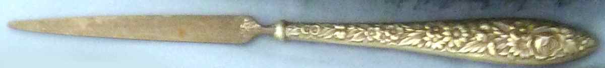 Repousse-Full Chased-Hand Chased Nail File by Kirk Stieff-1