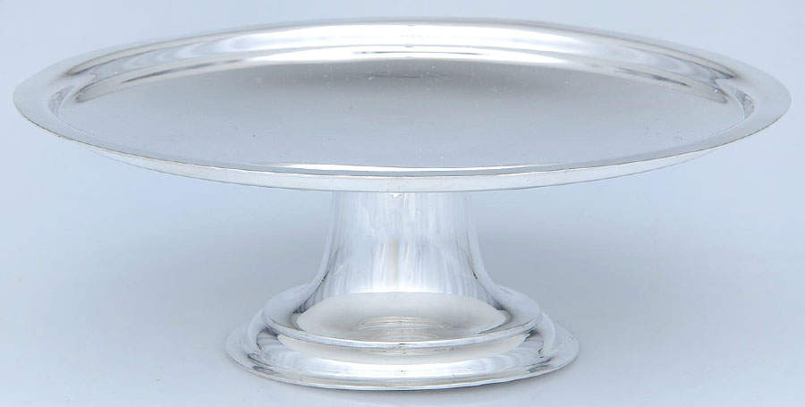 Williamsburg (Sterling, Hollowware) Round Compote (Height X Width) by Kirk Stieff-1