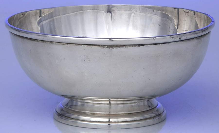 Williamsburg (Sterling, Hollowware) 5" Paul Revere Bowl by Kirk Stieff-1