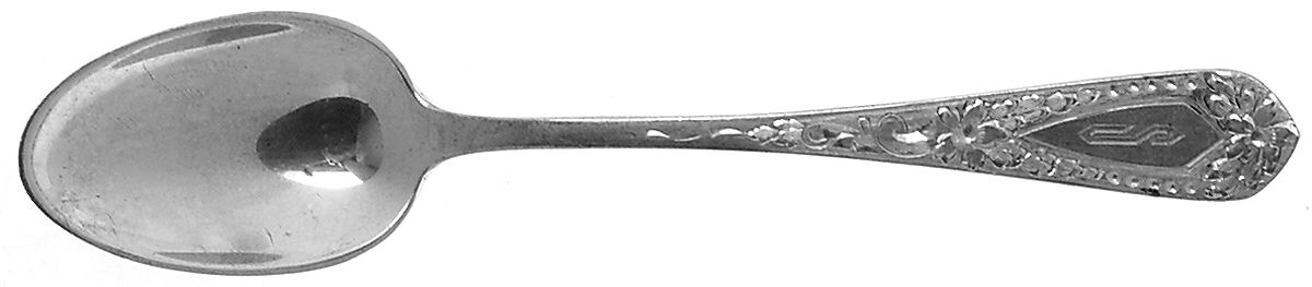 Betsy Patterson-Eng (Sterling, 1932, Monograms) Demitasse Spoon by Kirk Stieff-1