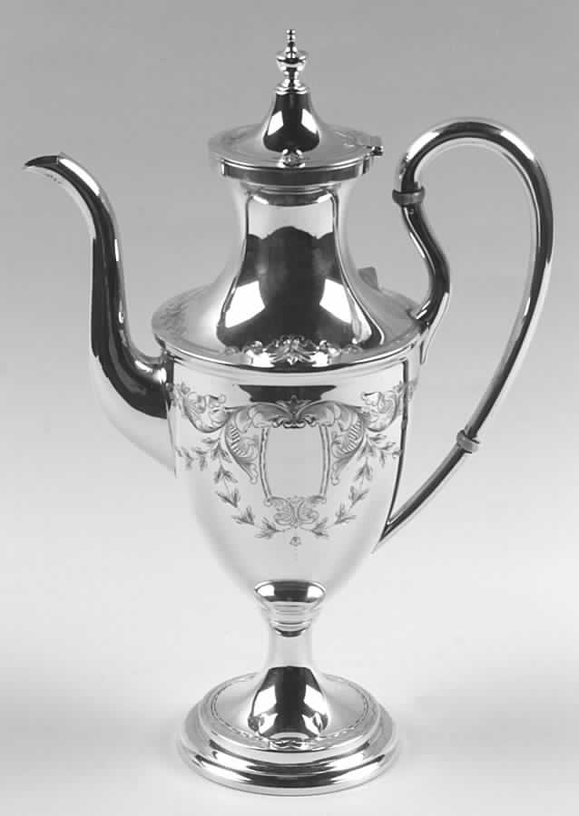 Mayflower (Sterling, Hollowware) Mini Coffee Pot by Kirk Stieff-1
