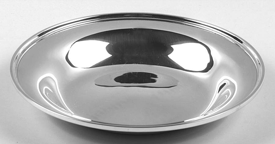 Calvert-Old Maryland Plain (Sterling, Hollowware) 8" Round Vegetable by Kirk Stieff-1