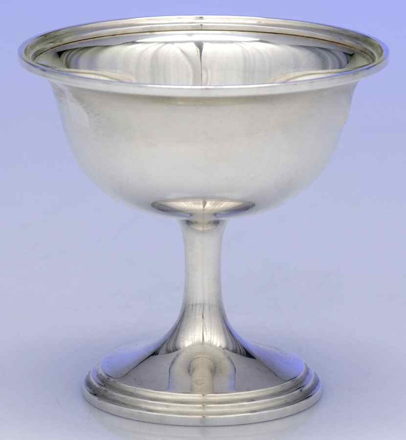 Calvert-Old Maryland Plain (Sterling, Hollowware) Champagne/Sherbet by Kirk Stieff-1