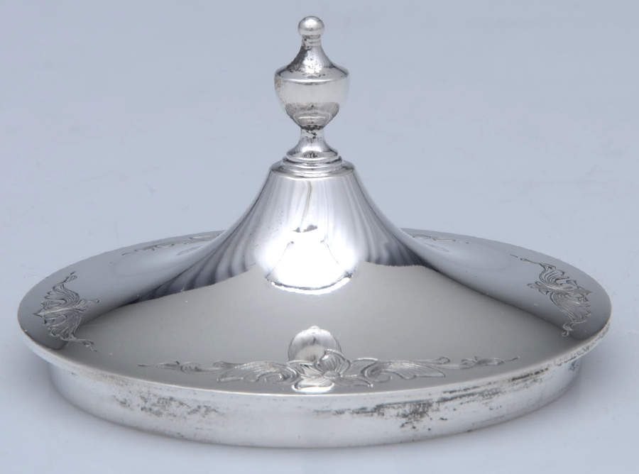 Old Maryland-Engv (Sterling, Hollowware) Lid for Sugar Bowl by Kirk Stieff-1