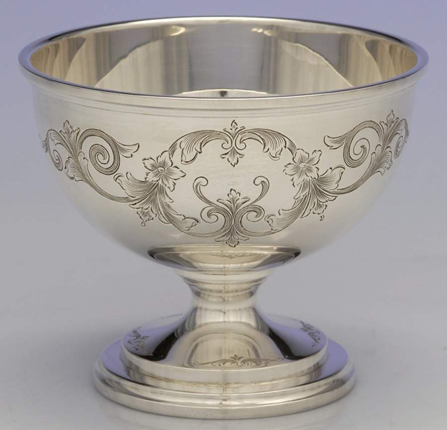 Old Maryland-Engv (Sterling, Hollowware) Waste Bowl by Kirk Stieff-1