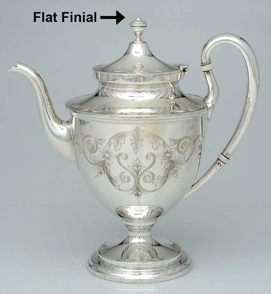 Old Maryland-Engv (Sterling, Hollowware) Tea Pot by Kirk Stieff-1