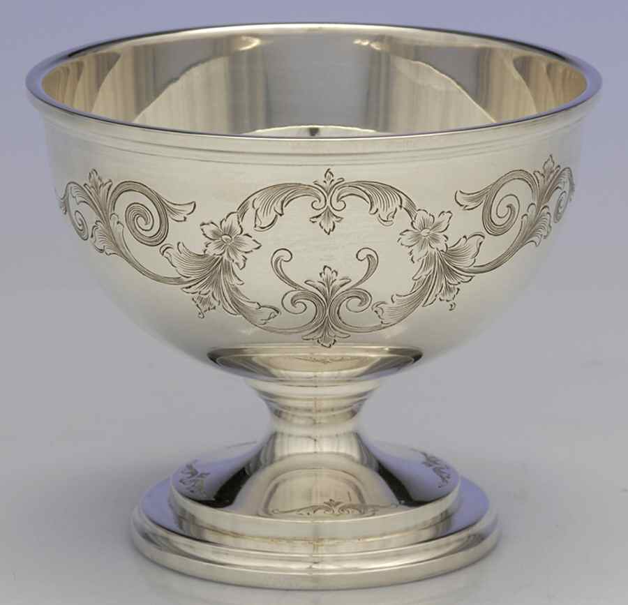 Old Maryland-Engv (Sterling, Hollowware) Waste Bowl by Kirk Stieff-1