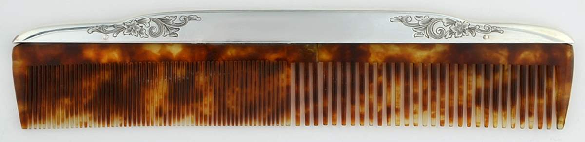 Old Maryland-Engv (Sterling, Hollowware) Comb by Kirk Stieff-1
