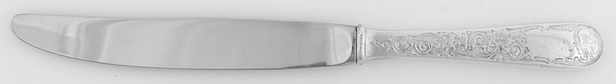 Old Maryland-Engv (Sterling, 1936, Monograms)  Modern Hollow Knife by Kirk Stieff-1