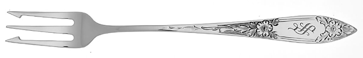 Lady Claire-Hand Engraved (Sterling, 1925) Oyster Fork by Kirk Stieff-1