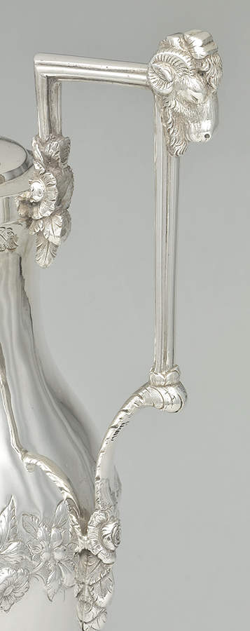 Repousse (Coin, Hollowware, No Landscape) Coffee Urn by Kirk Stieff-2