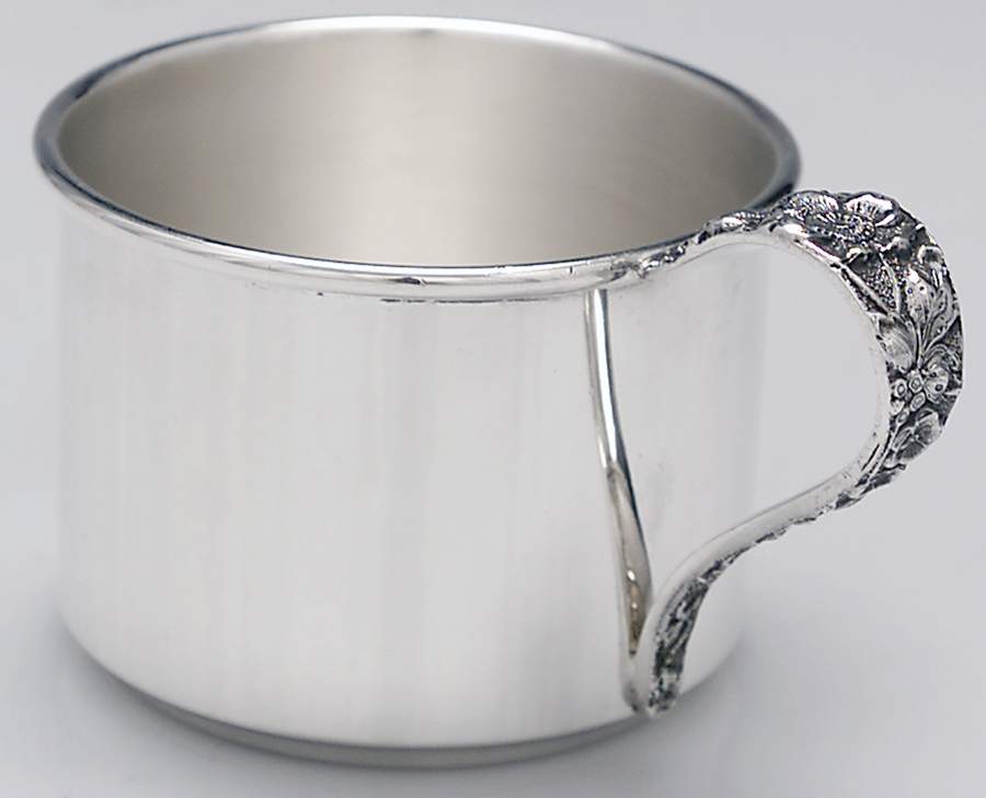 Forget-Me-Not (Sterling, 1910) Baby Cup by Kirk Stieff-1