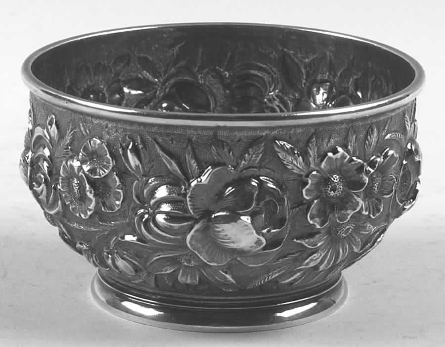 Stieff Rose (Sterling, 1892, Hollowware) Waste Bowl by Kirk Stieff-1