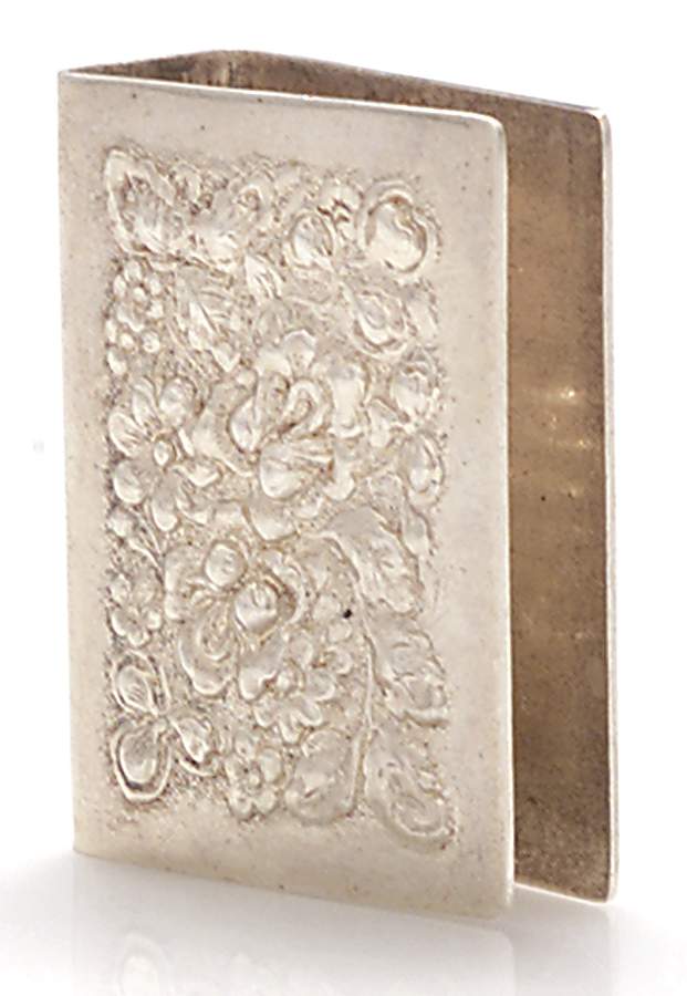 Stieff Rose (Sterling, 1892, Hollowware) Match Box Cover by Kirk Stieff-1