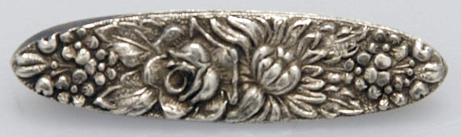 Stieff Rose (Sterling, 1892, Hollowware) Petite Pin by Kirk Stieff-1