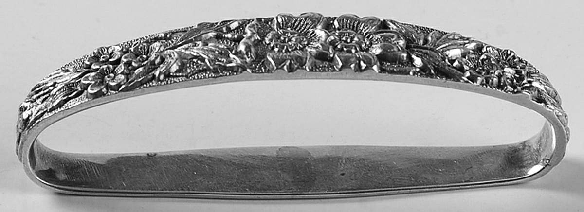 Stieff Rose (Sterling, 1892, Hollowware) Oblong Napkin Ring by Kirk Stieff-1