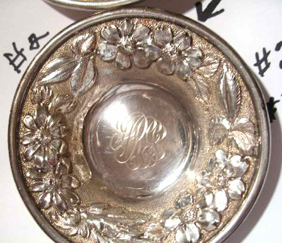 Stieff Rose (Sterling, 1892, Hollowware) Nut Dish by Kirk Stieff-1