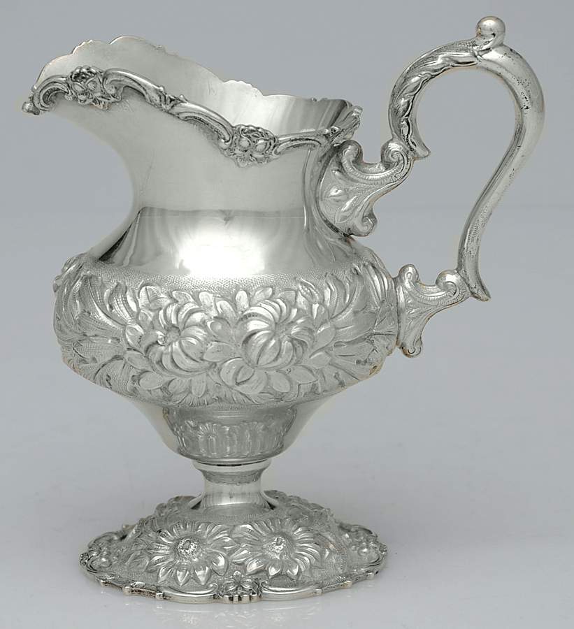Stieff Rose (Sterling, 1892, Hollowware) Creamer by Kirk Stieff-1
