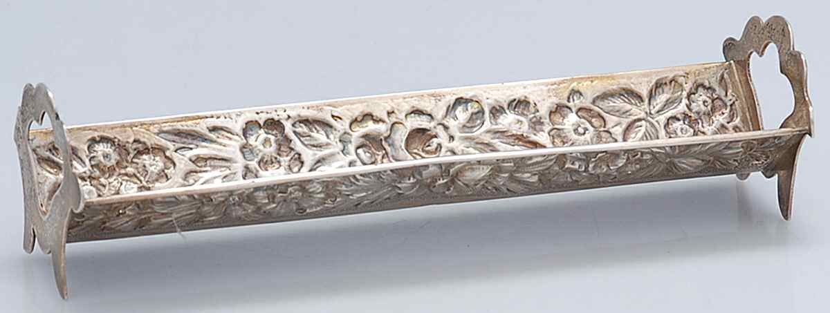 Stieff Rose (Sterling, 1892, Hollowware) Sugar Cube Holder by Kirk Stieff-1