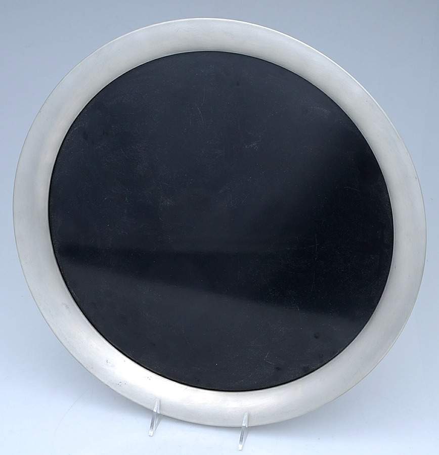 Colonial (Pewter, Hollowware) 16" Round Tray by Kirk Stieff-1