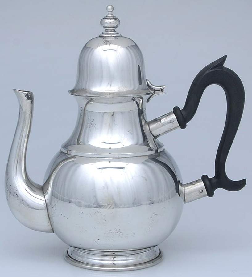 Old Annapolis (Pewter, Hollowware) Coffee Pot by Kirk Stieff-1