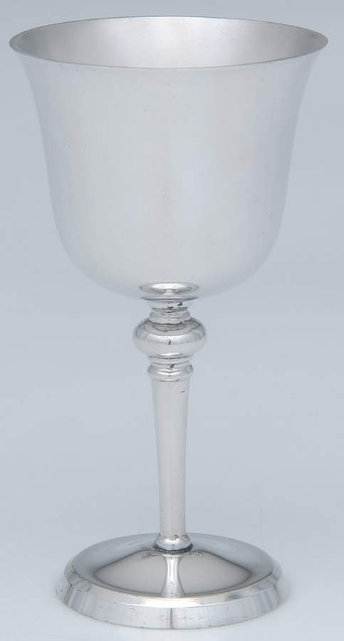 Old Annapolis (Pewter, Hollowware) Wine Goblet by Kirk Stieff-1