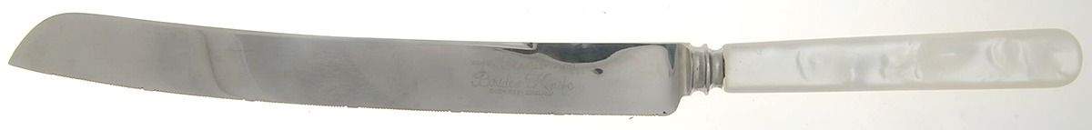 KMA3 (Stainless) Wedding Cake Knife with Stainless Blade by Kirk & Matz-1