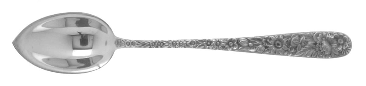 Repousse (Sterling, 1924, S.Kirk & Son, Inc.) Fruit/Orange Spoon by Kirk Stieff-1
