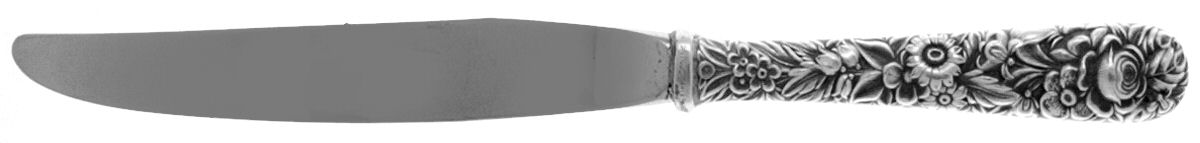 Repousse (Sterling, 1924, S.Kirk & Son, Inc.) Modern Hollow Knife by Kirk Stieff-1