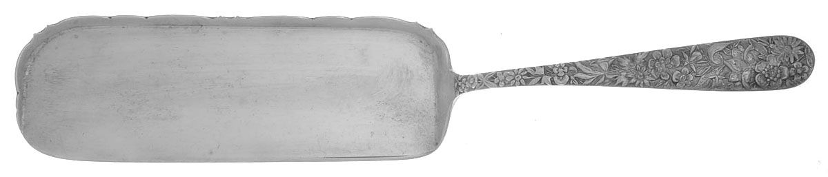 Repousse (Sterling, 1896, 925-1000) Small Flat Handle Crumb Knife/Crumber by Kirk Stieff-1