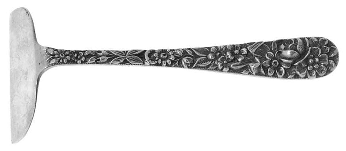 Repousse (Sterling, 1896, 925-1000) Food Pusher Solid by Kirk Stieff-1